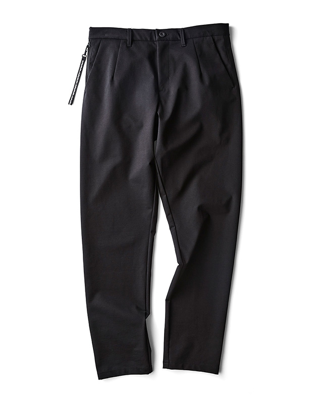 H.I.P. by SOLIDO | DOZUME PONTE FABRIC SLIM FIT TROUSERS