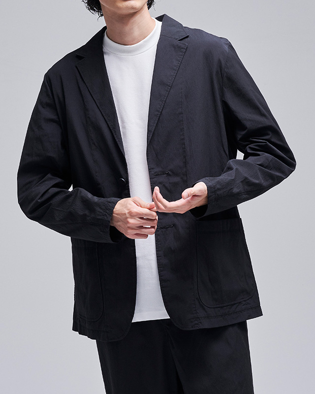 H.I.P. by SOLIDO | NYLON COTTON WASHER CLOTH JACKET