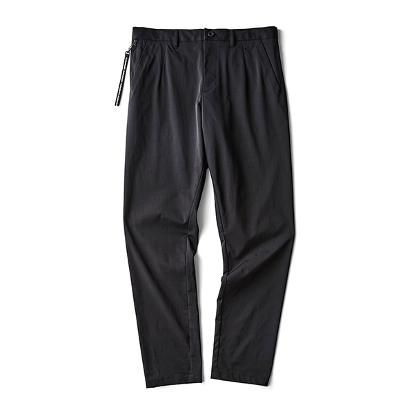 H.I.P. by SOLIDO LUX NYLON TWILL SLIM FIT TROUSERS