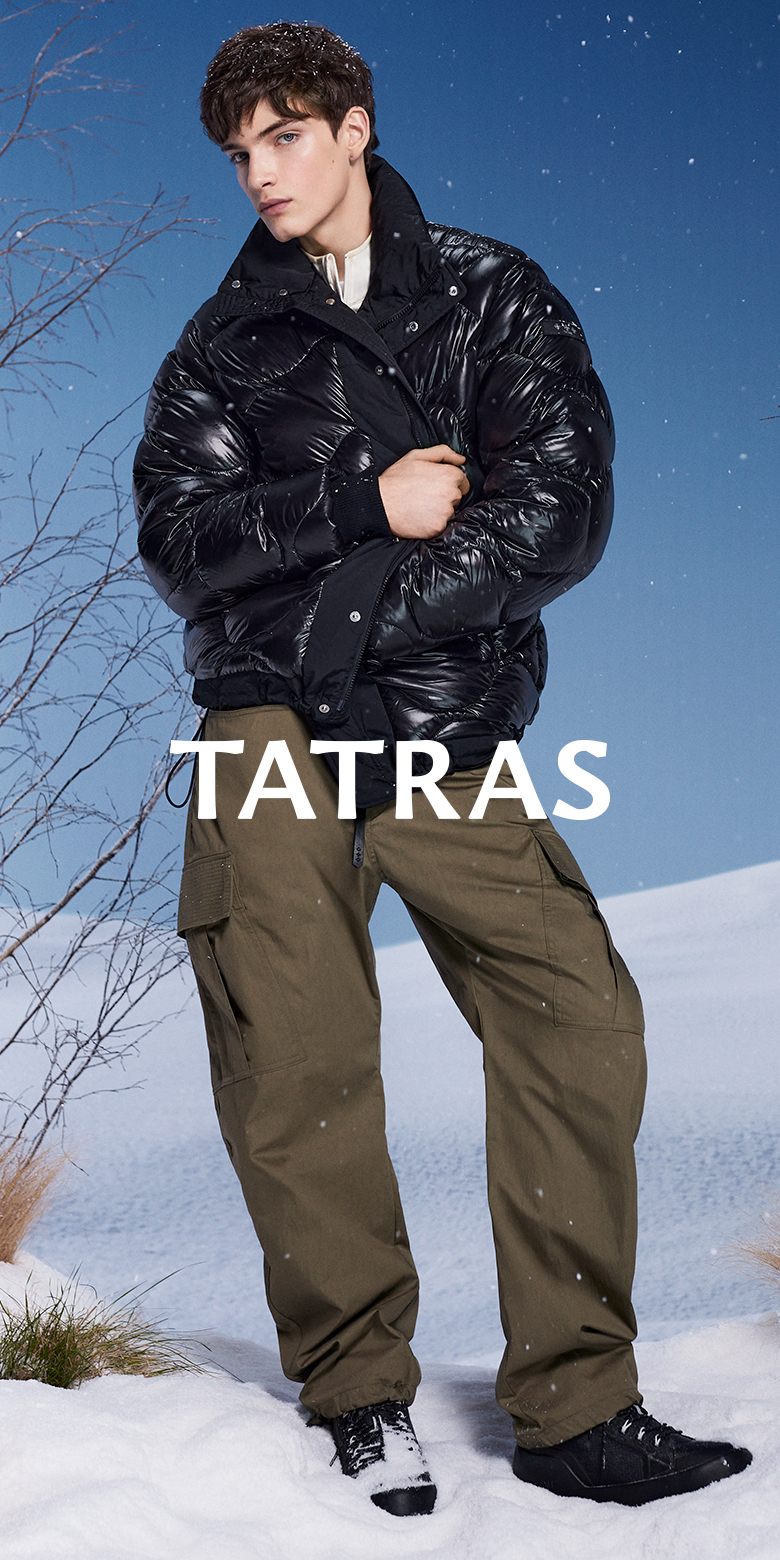 TATRAS さり気ないロゴ使いで差が出る新作ダウンジャケット｜EDITORIAL｜TATRAS CONCEPT STORE タトラス公式通販サイト