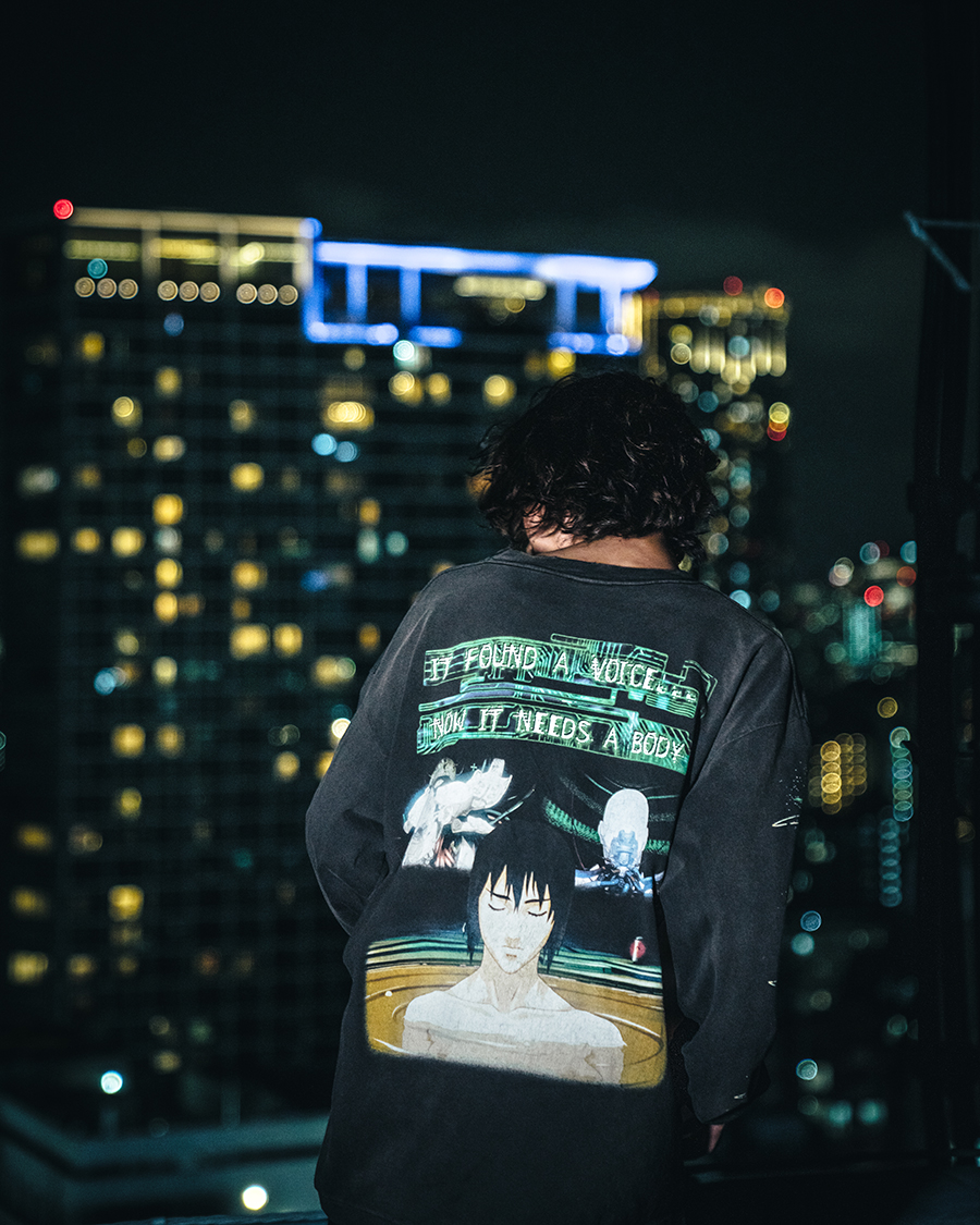 SAINT MICHAEL GS_LS TEE/GITS