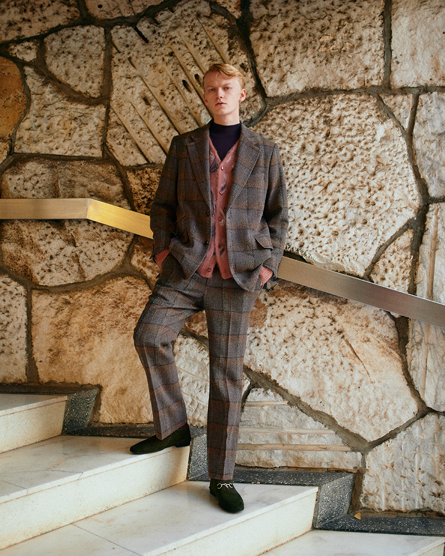 NEEDLES Mohair Cardigan - Paisley