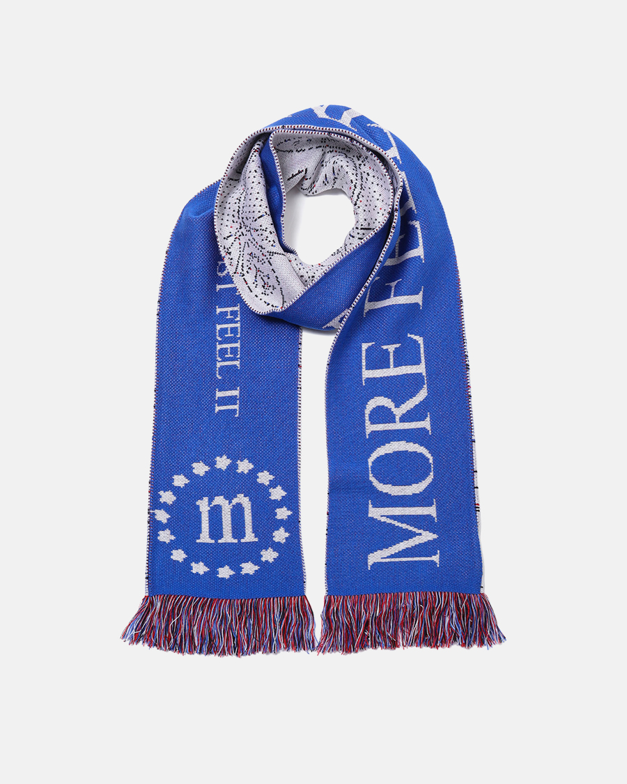Montmartre New York Most Commercial Blue Scarf