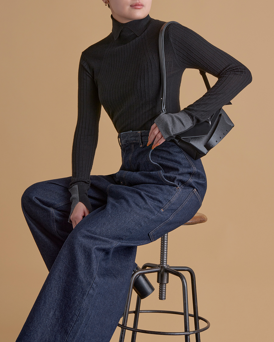 CINOH TURTLENECK TIGHT KNIT