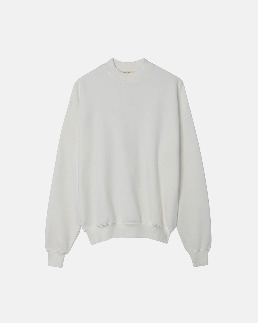 STUDIO. R330 UNISEX MOCK NECK CREW SWEAT