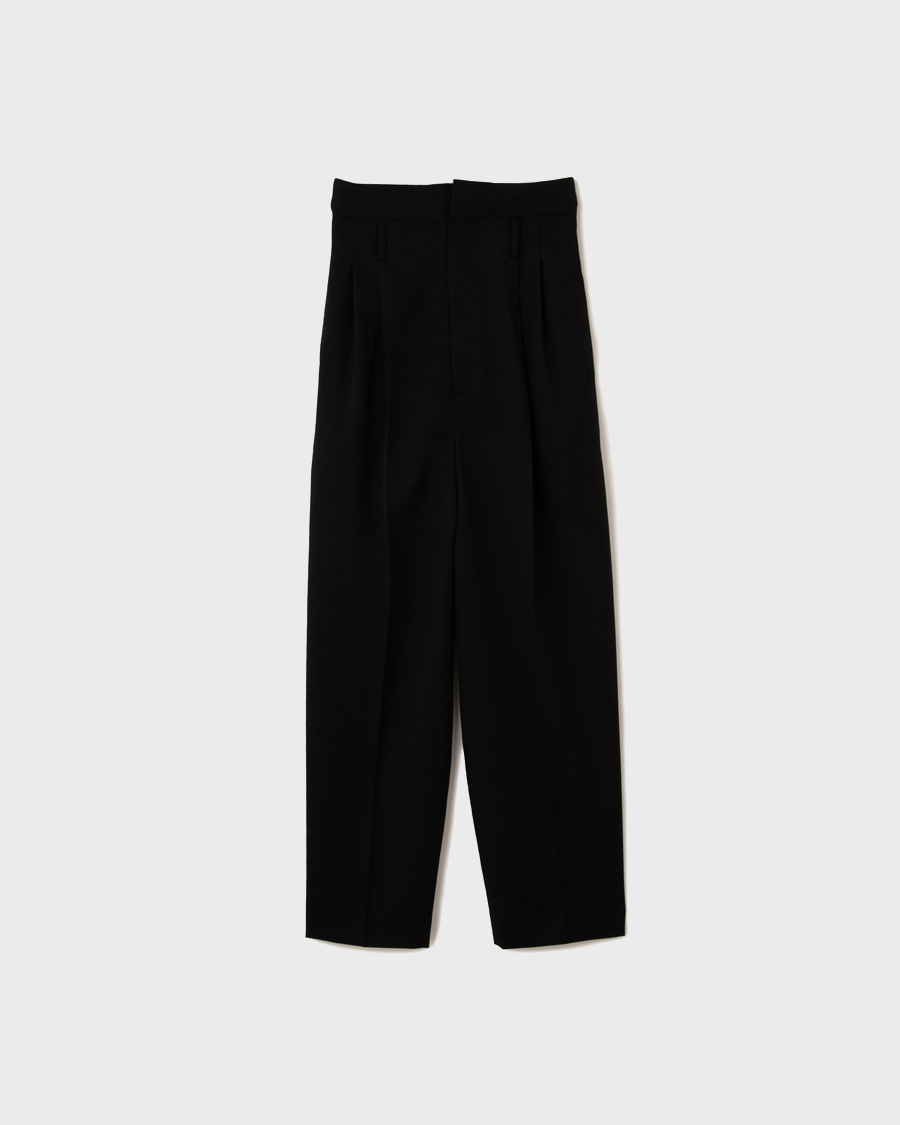 CINOH SUMMER WOOL HIGH WAIST PANTS