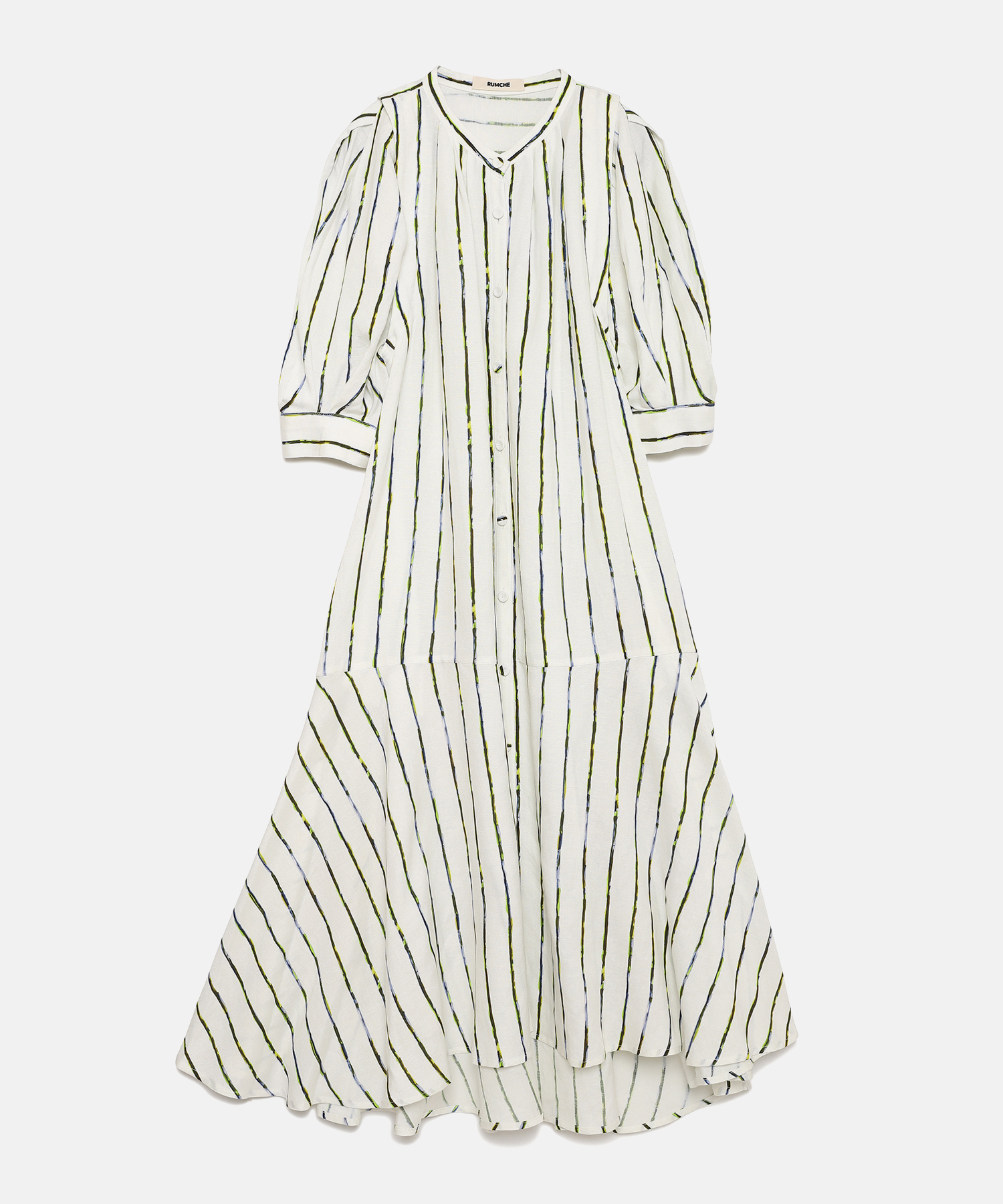 Linen Stripe One-piece