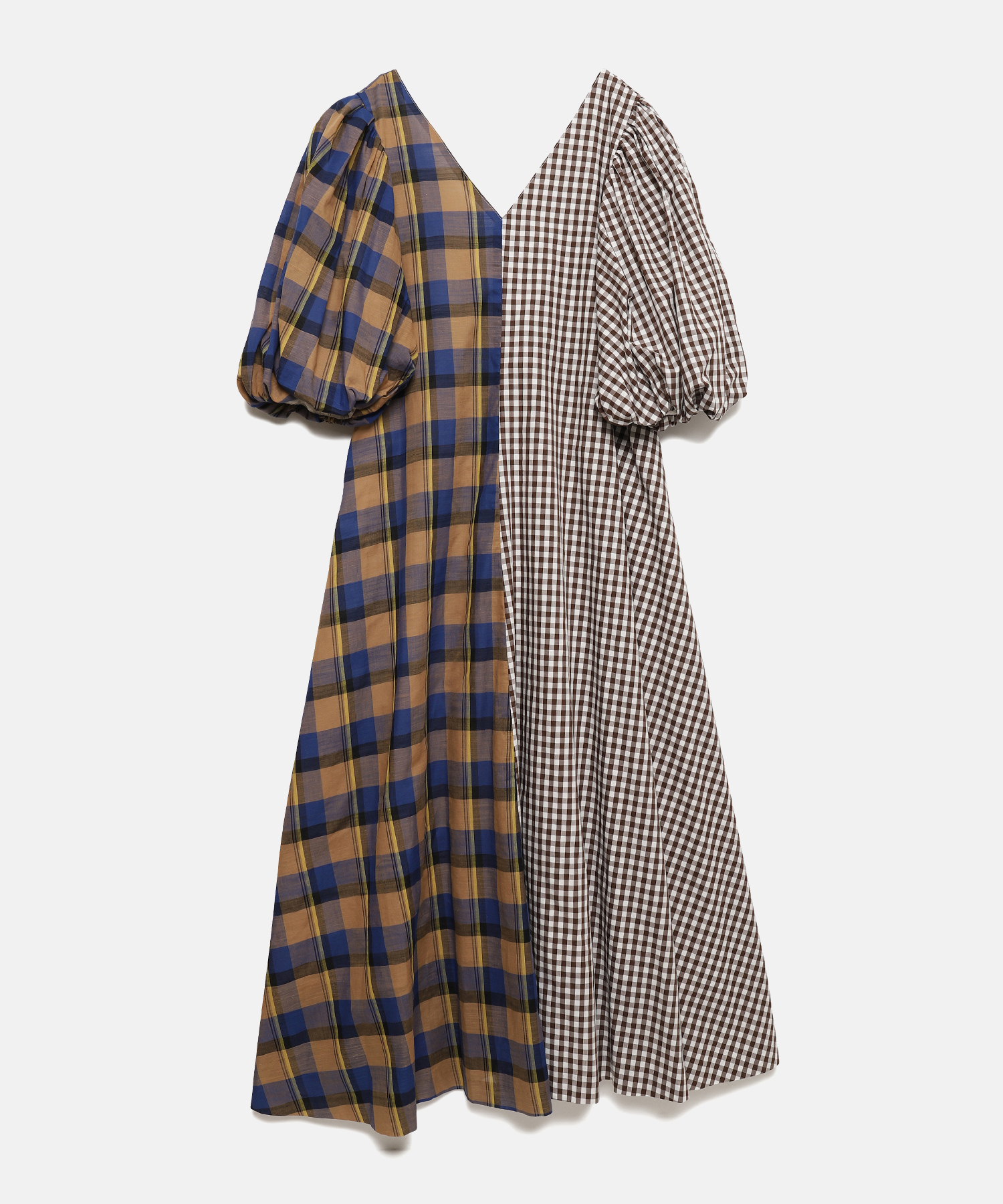 Pattern Blocking Dress