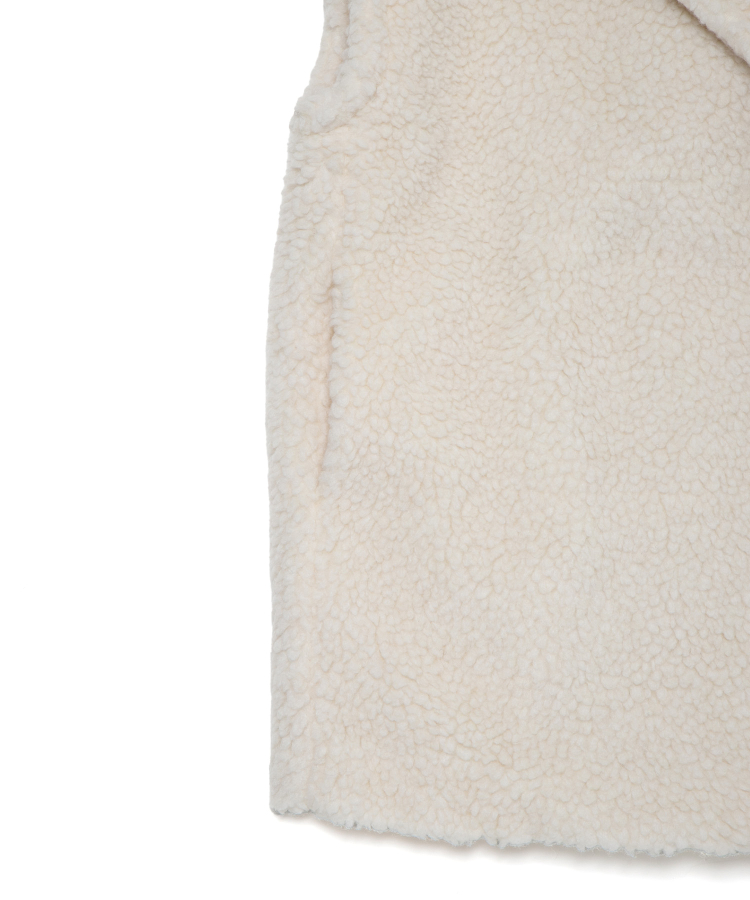 ADAWAS FAKE MOUTON GILET-