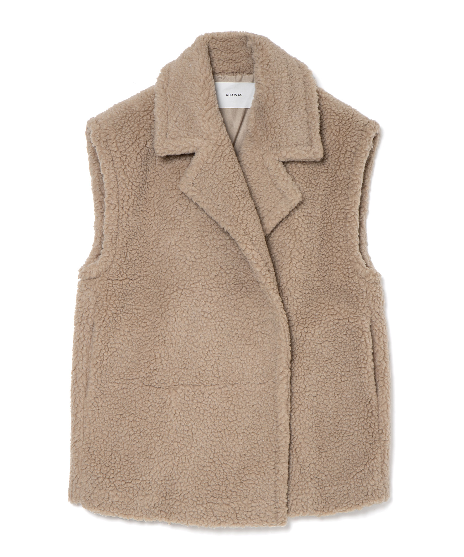 ADAWAS FAKE MOUTON GILET-