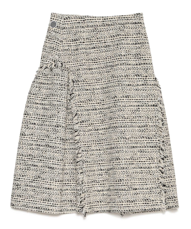 TWEED SIDE ROUND SKIRT（BORDERS at BALCONY）｜TATRAS CONCEPT STORE