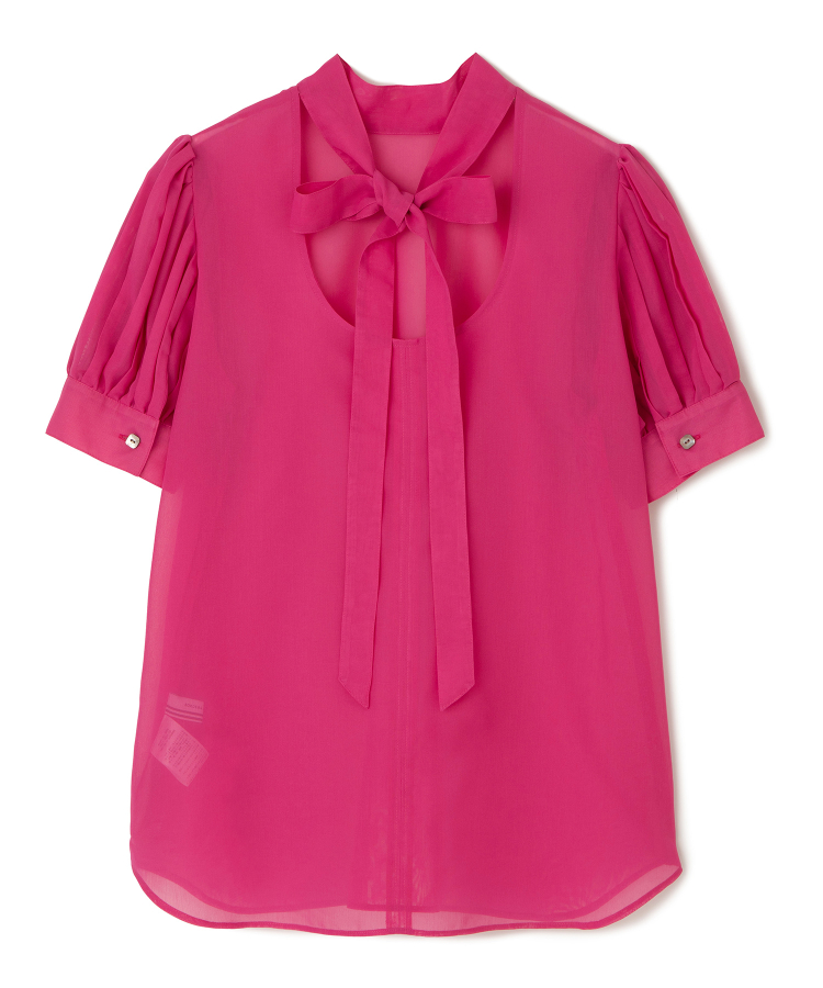 新品 ボーダーズアットバルコニー リボンブラウス