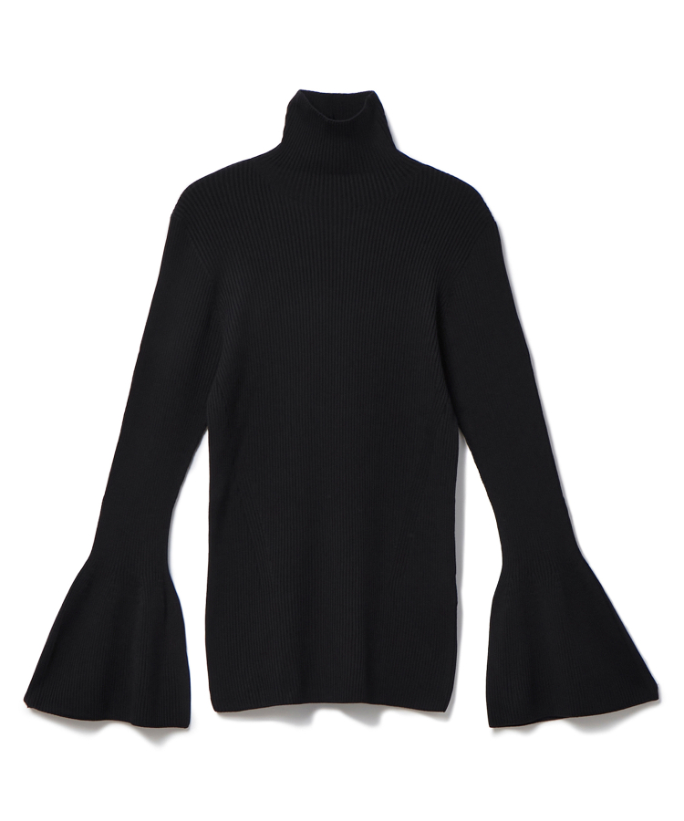 CUPRO RIB LONG BELL SLEEVE TOP（CFCL）｜TATRAS CONCEPT STORE