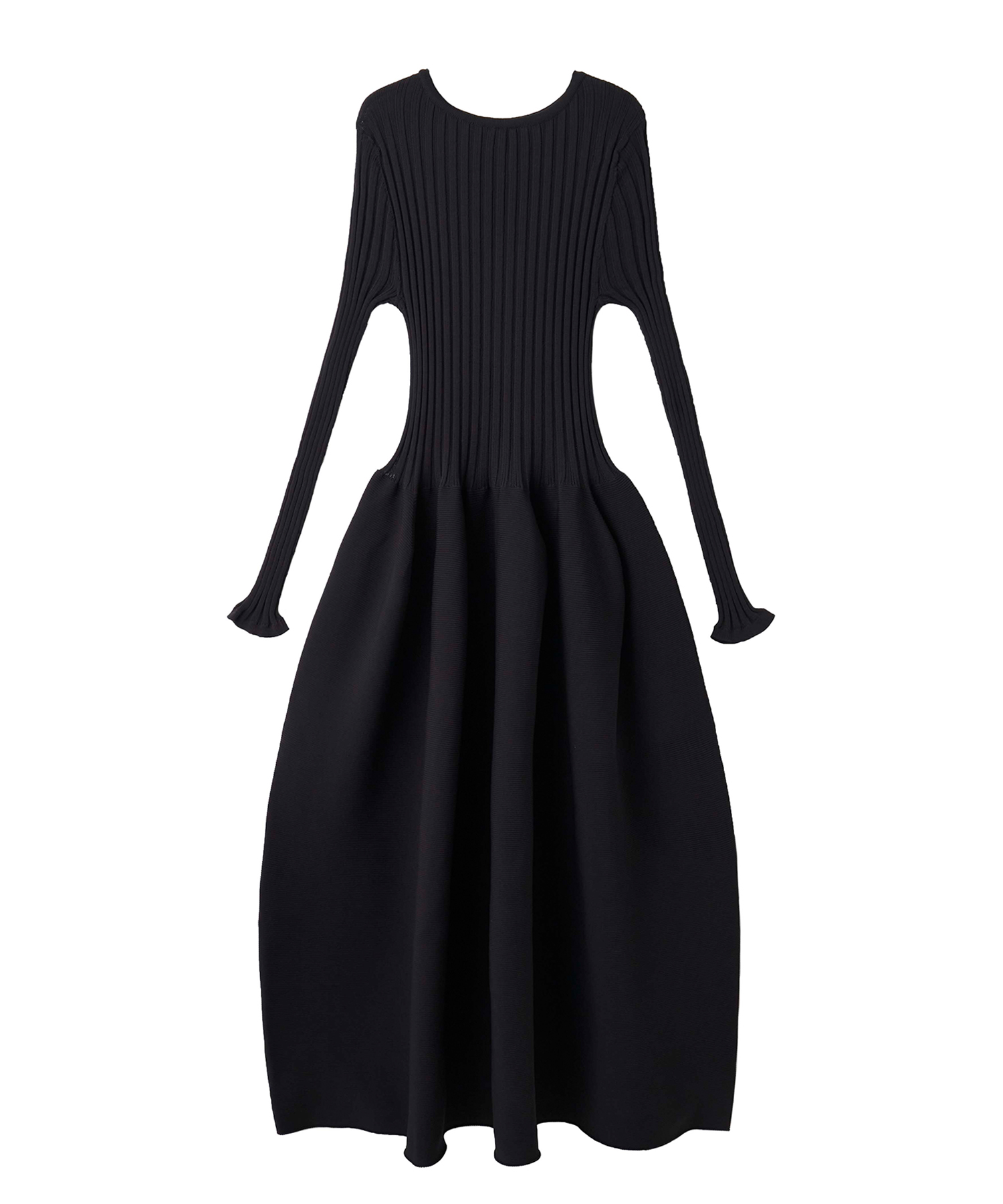 CFCL POTTERY LONG SLEEVE DRESS 送料無料 BLACK/01 サイズ:01,03 カジュアルワンピース レディース