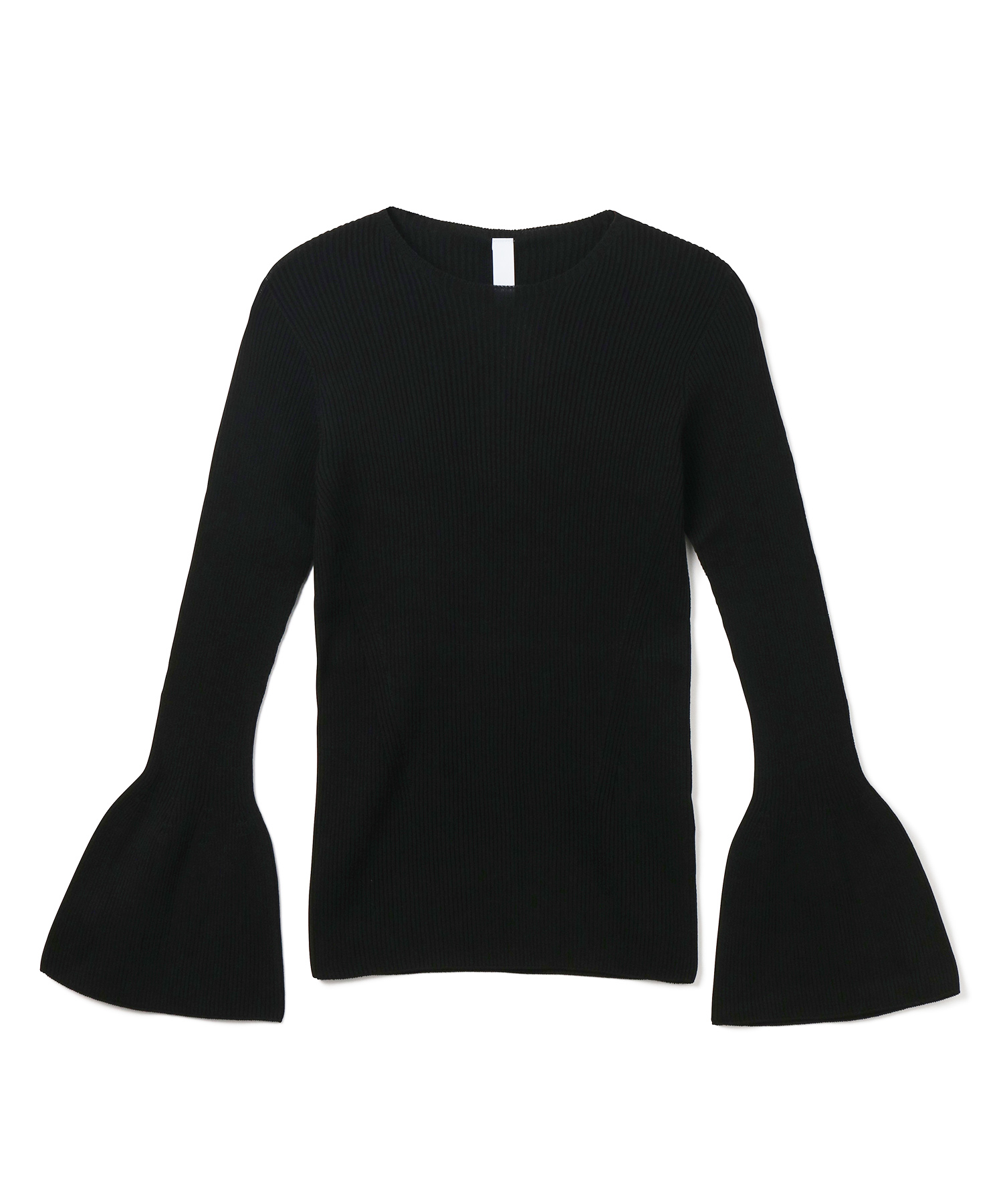 CFCL SOFT PORTRAIT BELL SLEEVE TOP BLACK/01 サイズ:03 ニット・セーター レディース