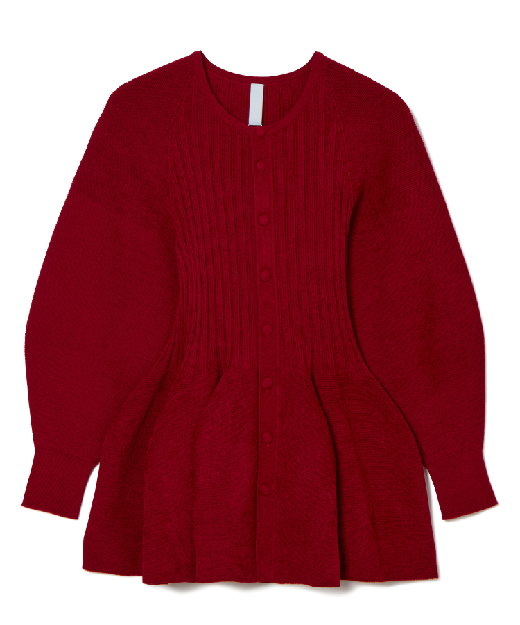 POTTERY VELVET PUFF SLEEVE CARDIGAN（CFCL）｜TATRAS CONCEPT STORE タトラス公式通販サイト