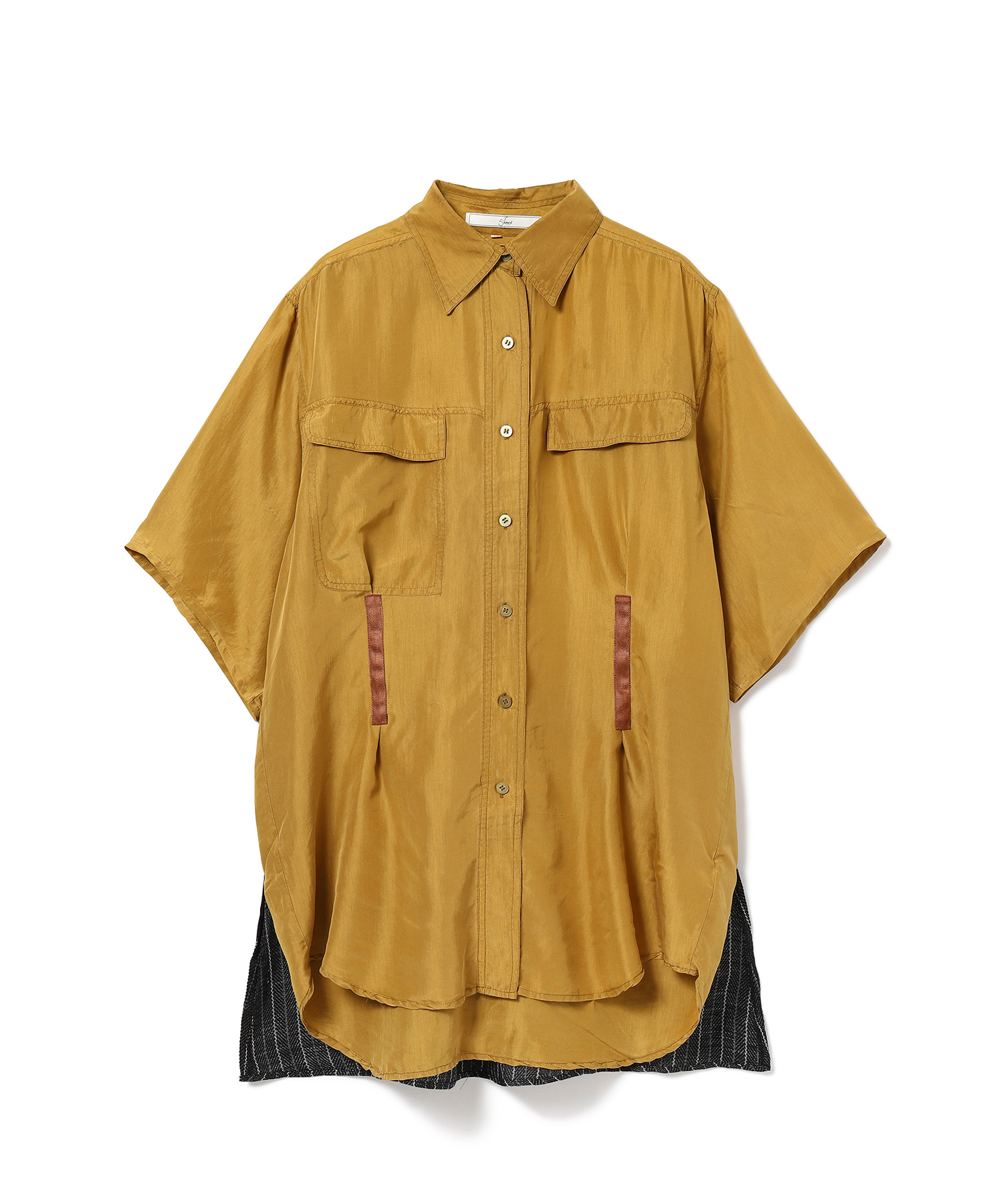 5-knot(ファイブノット) Exclusive SILK SHIRT ・TATRAS CONCEPT STORE限定の Exclusiveアイテム ・トレンド感のあるオーバーサイズシャツ ・無地と