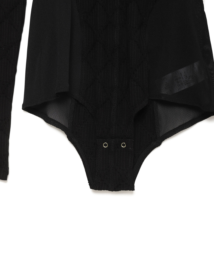 JACQUARD JERSEY PANELED BODYSUIT（FETICO）｜TATRAS CONCEPT STORE