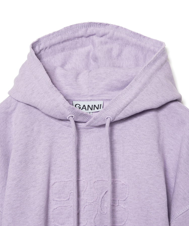 Isoli Cropped Oversized Hoodie（GANNI）｜TATRAS CONCEPT STORE