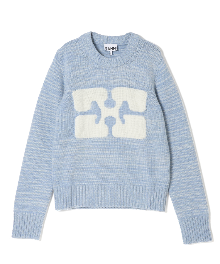 Graphic O-neck Pullover Butterfly（GANNI）｜TATRAS CONCEPT STORE ...