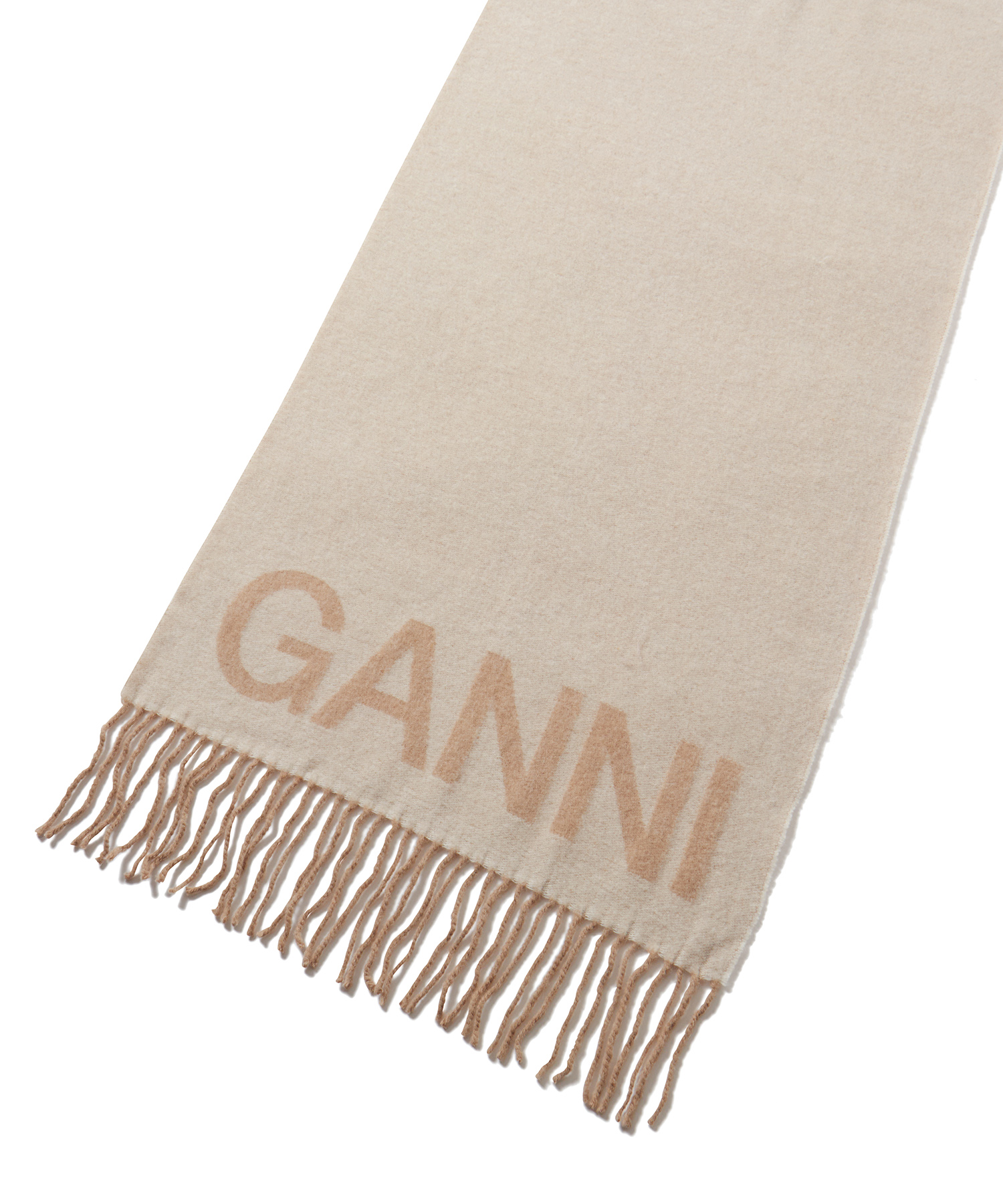 Egret Fringed Scarf（GANNI）｜TATRAS CONCEPT STORE タトラス - 小物