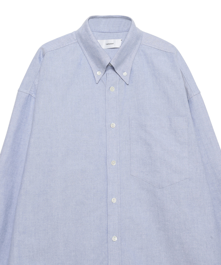 ラシュモンラシュモン OXFORD FRONT LONG SHIRTS - シャツ/ブラウス(七 ...