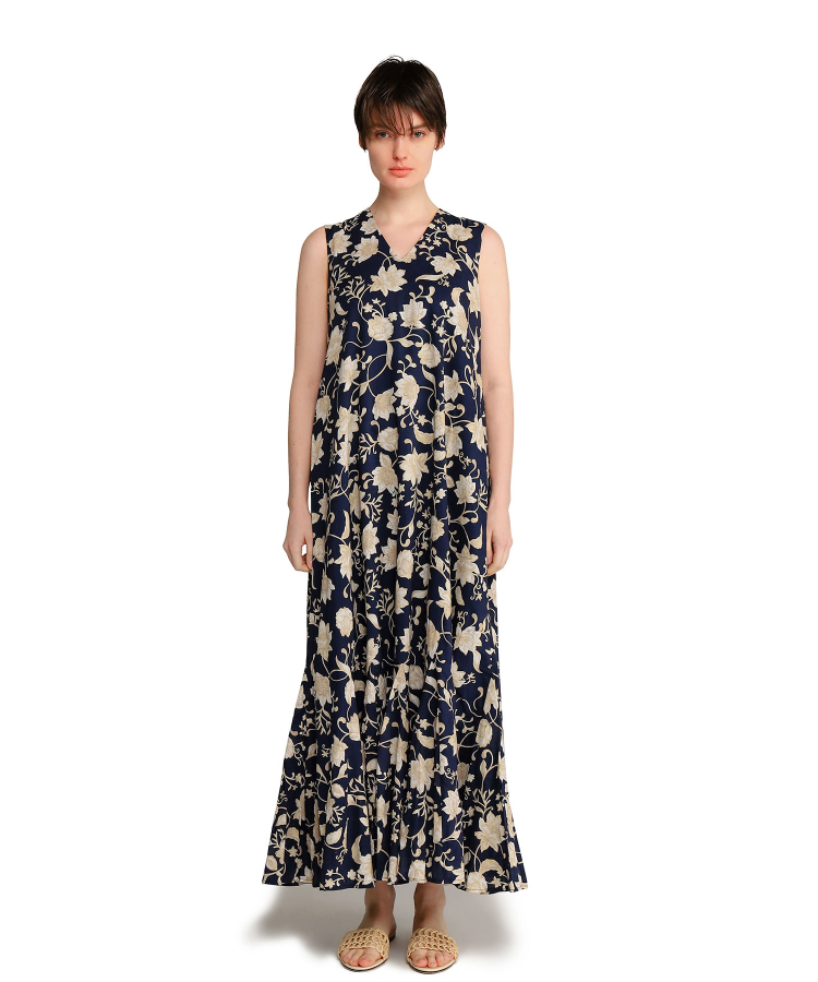 アウトレット価格 MARIHA 夏の月影のドレス　ロングワンピース　サイズ36 ロングワンピース