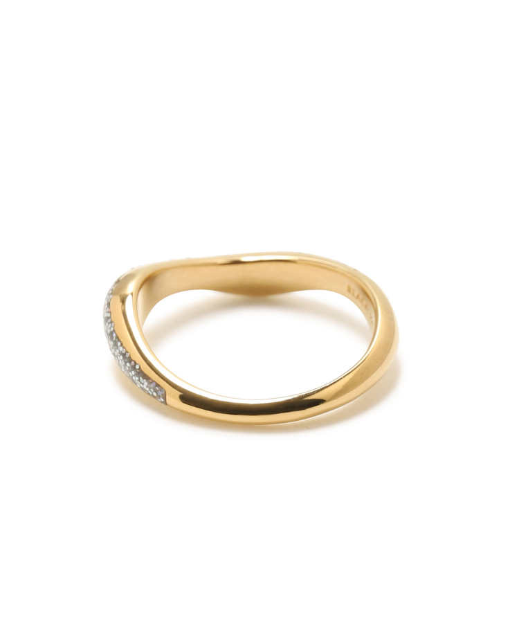 Aura Opal Glitter Ring Gold HP（MARIA BLACK）｜TATRAS CONCEPT