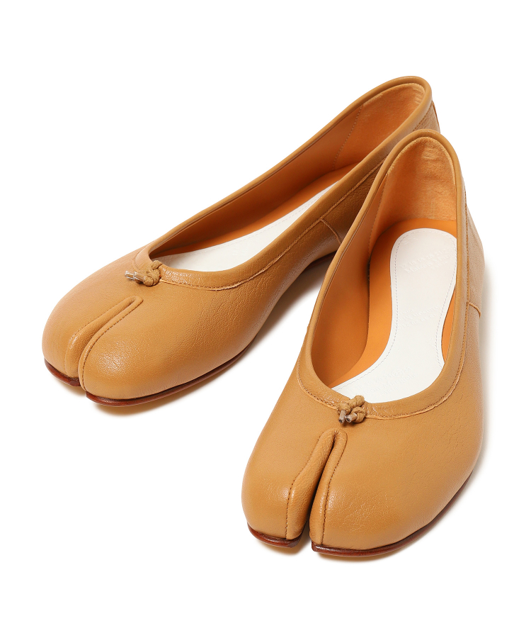 Maison Margiela TABI BALLET SHOES カーフスキン-