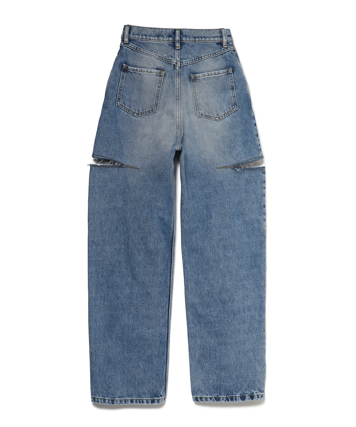 新品 Maison Margiela メゾンマルジェラ オーバーサイズ デニム 5-Pockets Jeans Straight Leg blue  ジーンズ サイズ 38 デニムパンツ - ブランド別