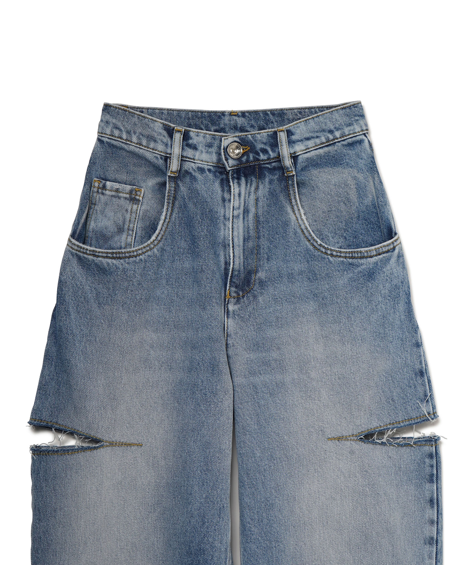 5-pocket Trousers(CUT OUT DENIM)（Maison Margiela）｜TATRAS 