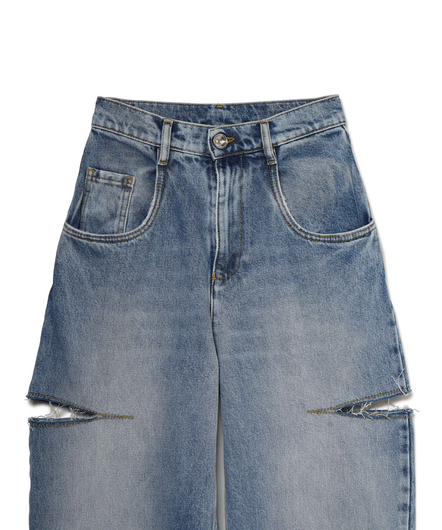 5-pocket Trousers(CUT OUT DENIM)（Maison Margiela）｜TATRAS ...