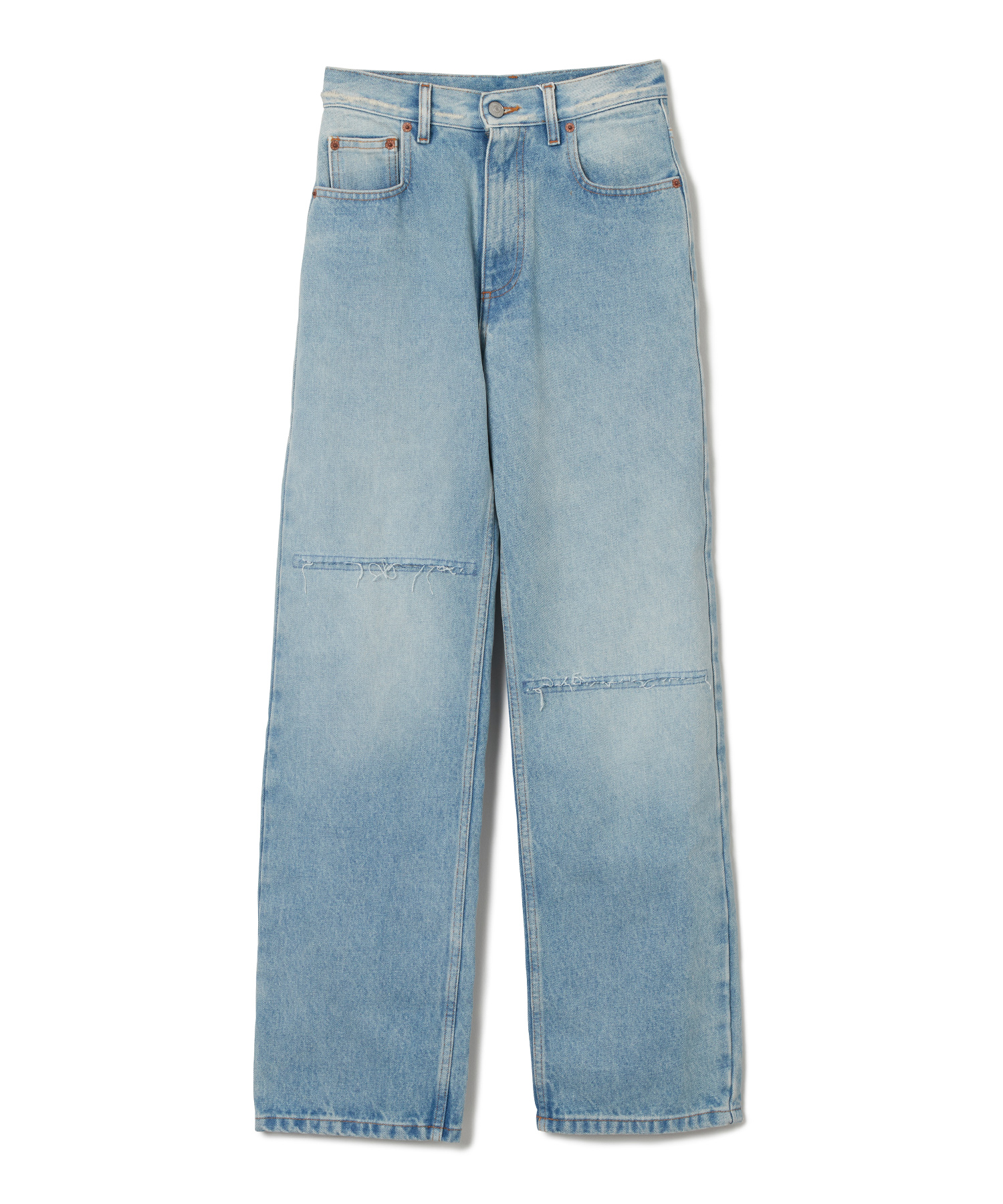 MM6 Maison Margiela PANTS 5 POCKETS 送料無料 L.BLUE/48 サイズ:24,25 デニムパンツ レディース