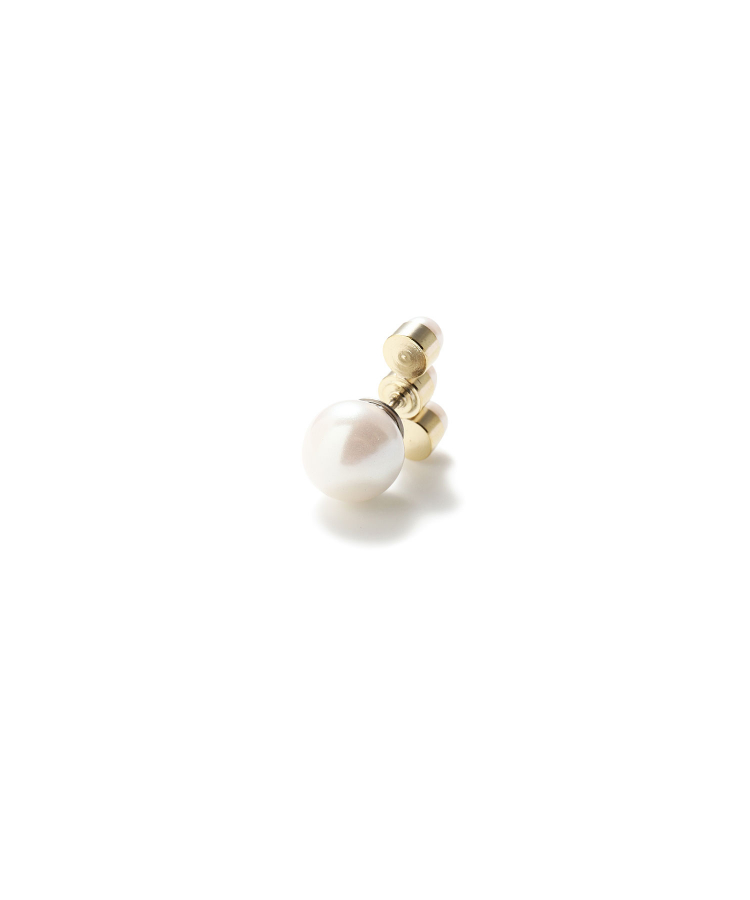 three pearls pierce (small)（MAYU）｜TATRAS CONCEPT STORE タトラス