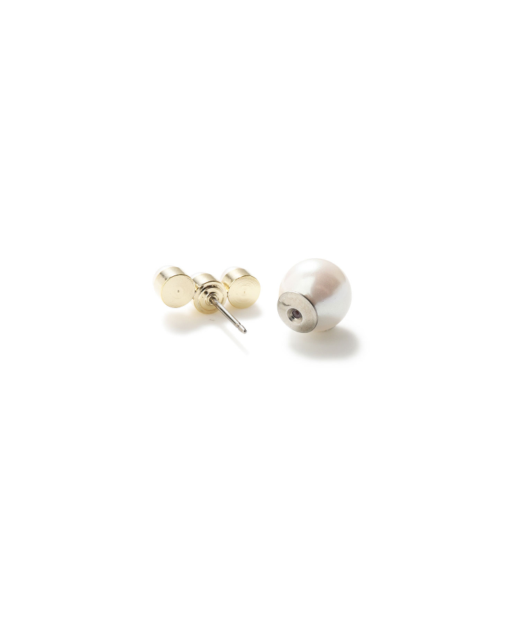 three pearls pierce (small)（MAYU）｜TATRAS CONCEPT STORE タトラス