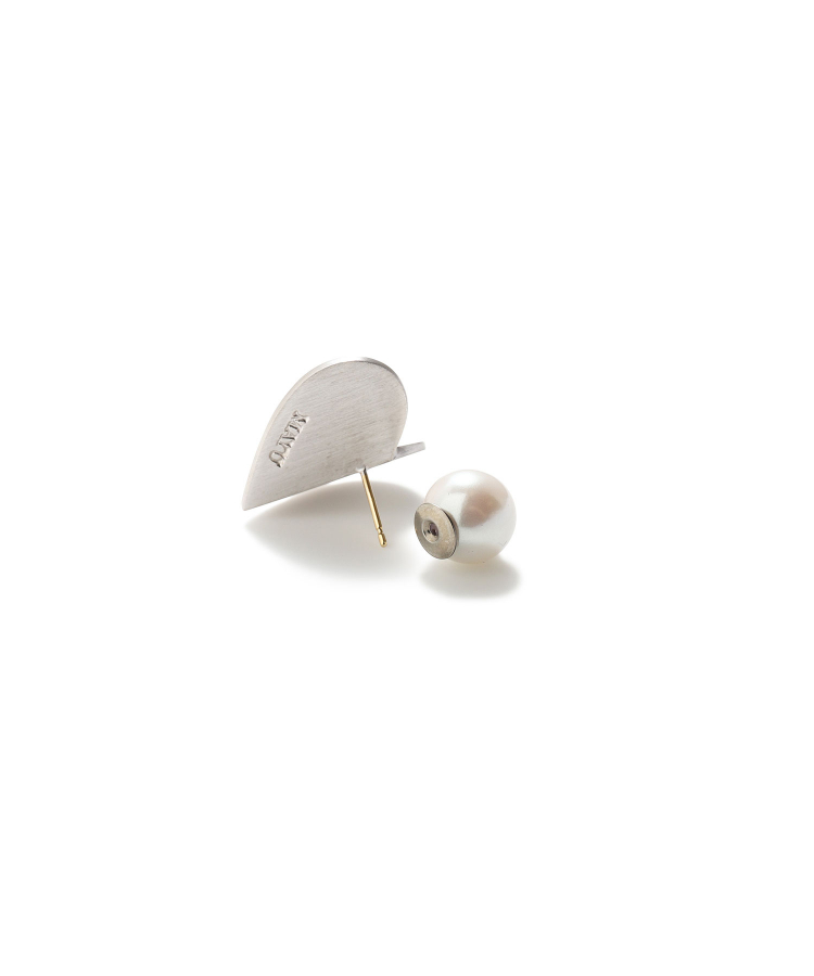 Middle heart pierce (silver)（MAYU）｜TATRAS CONCEPT STORE 