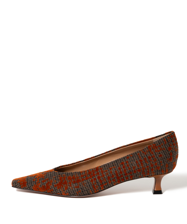 DAMA SEMI SQUARE TOE EGG CUT PUMPS 3.5cm（PELLICO）｜TATRAS CONCEPT STORE  タトラス公式通販サイト