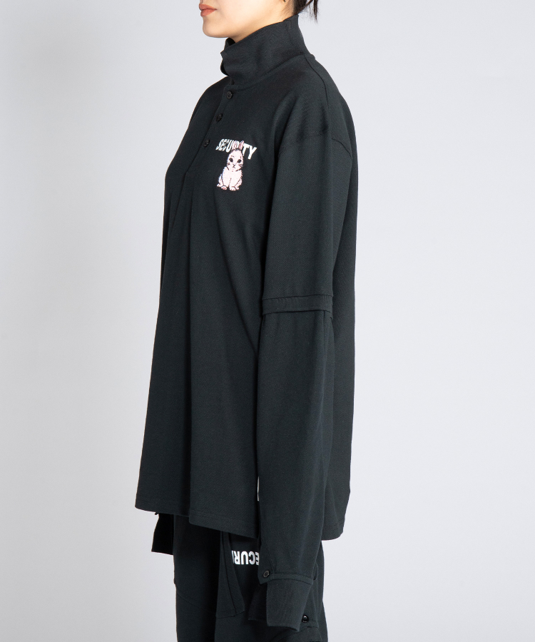 CUT UP POLO LONG SLEEVE（PROTOTYPES）｜TATRAS CONCEPT STORE