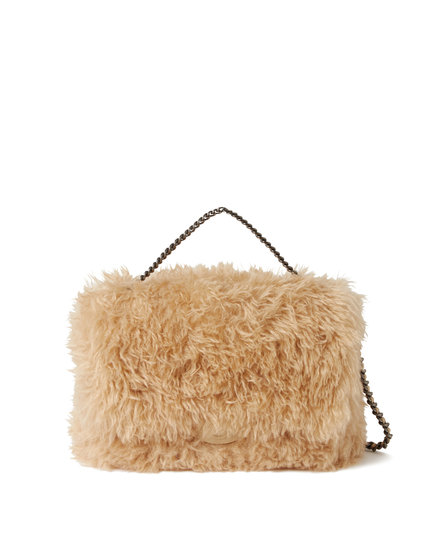 READYMADE (レディーメイド) FUR BIG CHAIN BAG 送料無料 BEIGE/27 サイズ:F ショルダーバッグ レディース