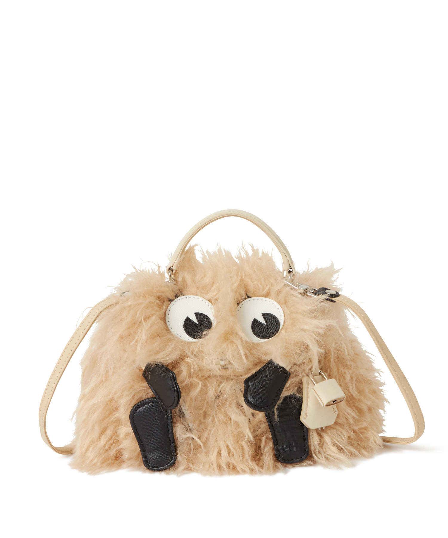 READYMADE (レディーメイド) Dr. WOO FUR MONSTER BAG 送料無料 BEIGE/27 サイズ:F ショルダーバッグ レディース