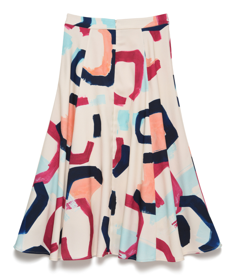 POPPIN Art Print Skirt（RUMCHE）｜TATRAS CONCEPT STORE タトラス