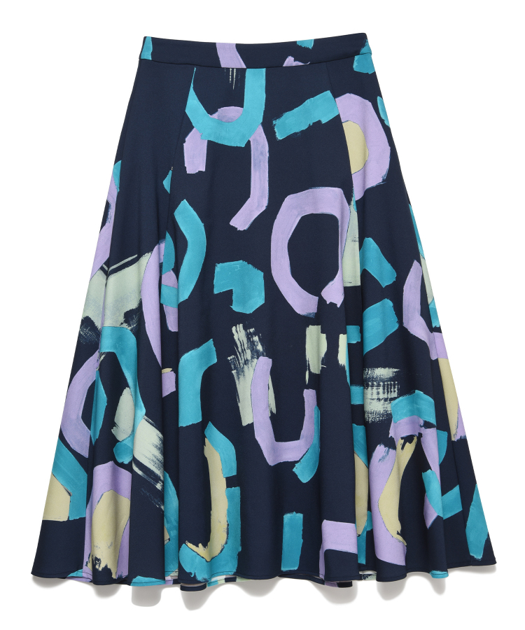 POPPIN Art Print Skirt（RUMCHE）｜TATRAS CONCEPT STORE タトラス