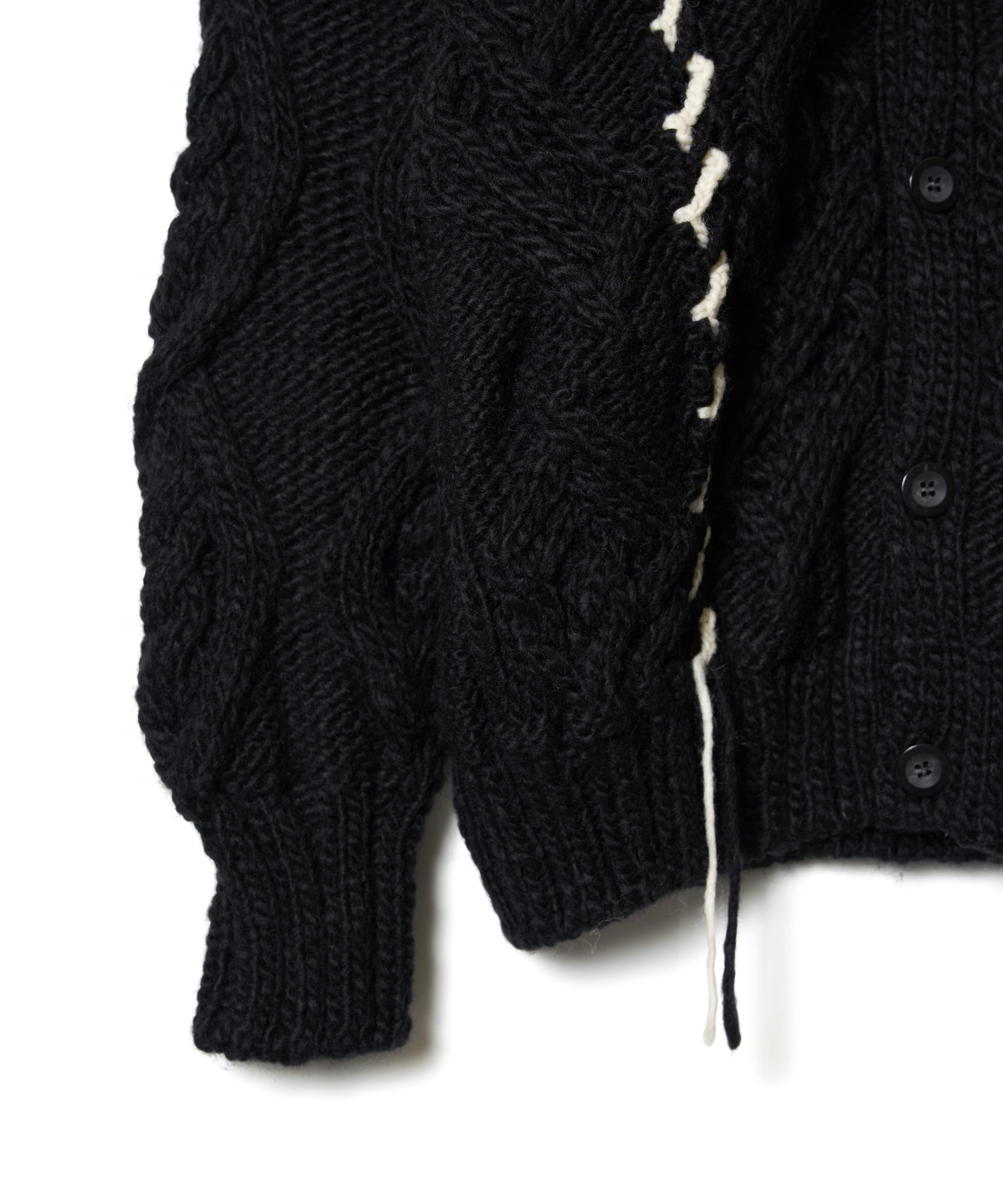 Deformtion Cable Knit Cardigan（RUMCHE）｜TATRAS CONCEPT STORE ...