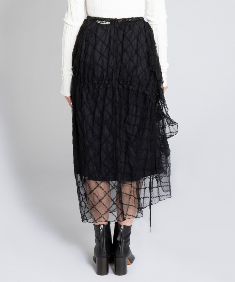 Tulle Shirring Skirt（RUMCHE）｜TATRAS CONCEPT STORE タトラス公式通販サイト