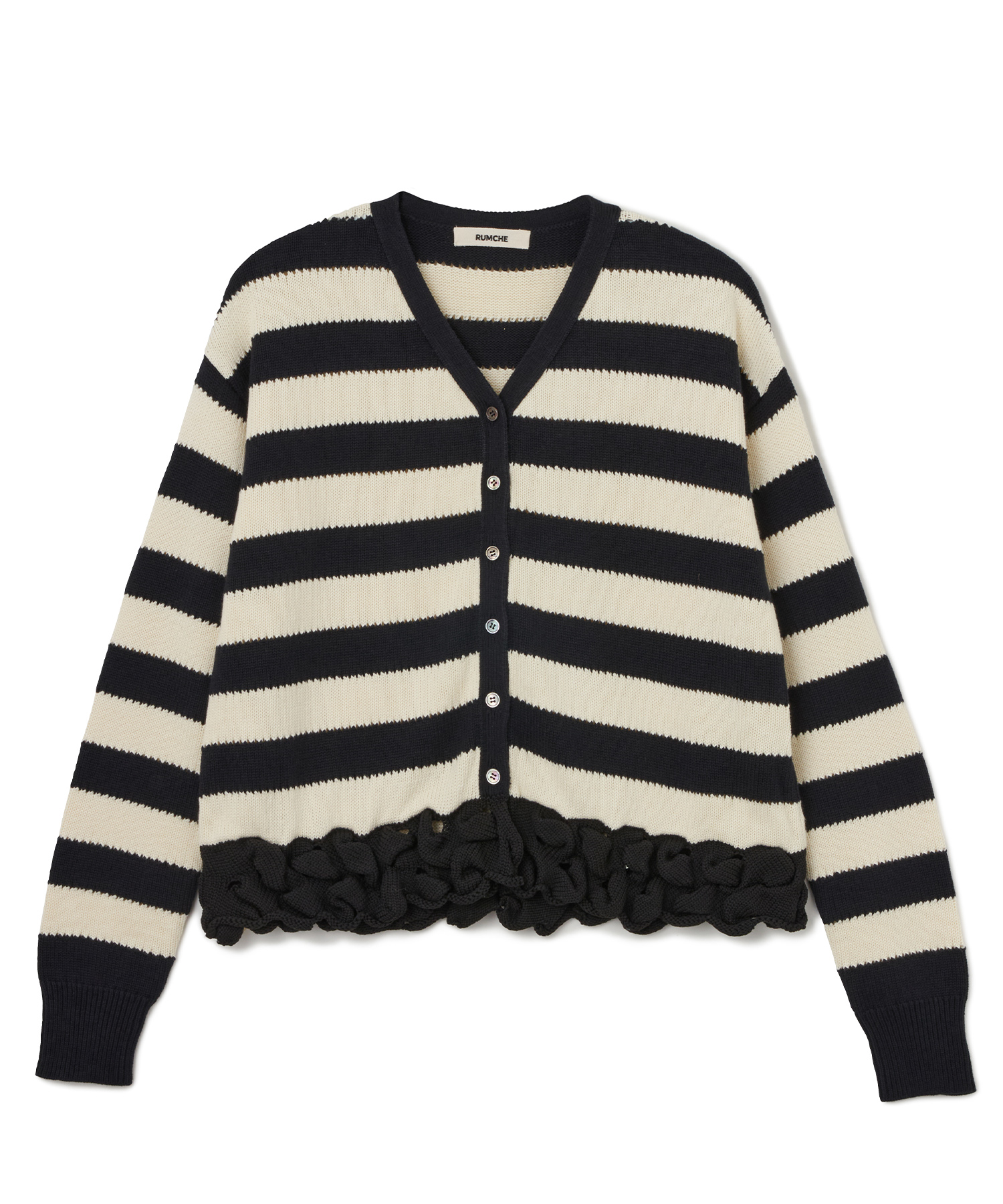 RUMCHE Bond Yarn Cardigan 送料無料 マルチカラーミックス系/99 サイズ:F カーディガン レディース