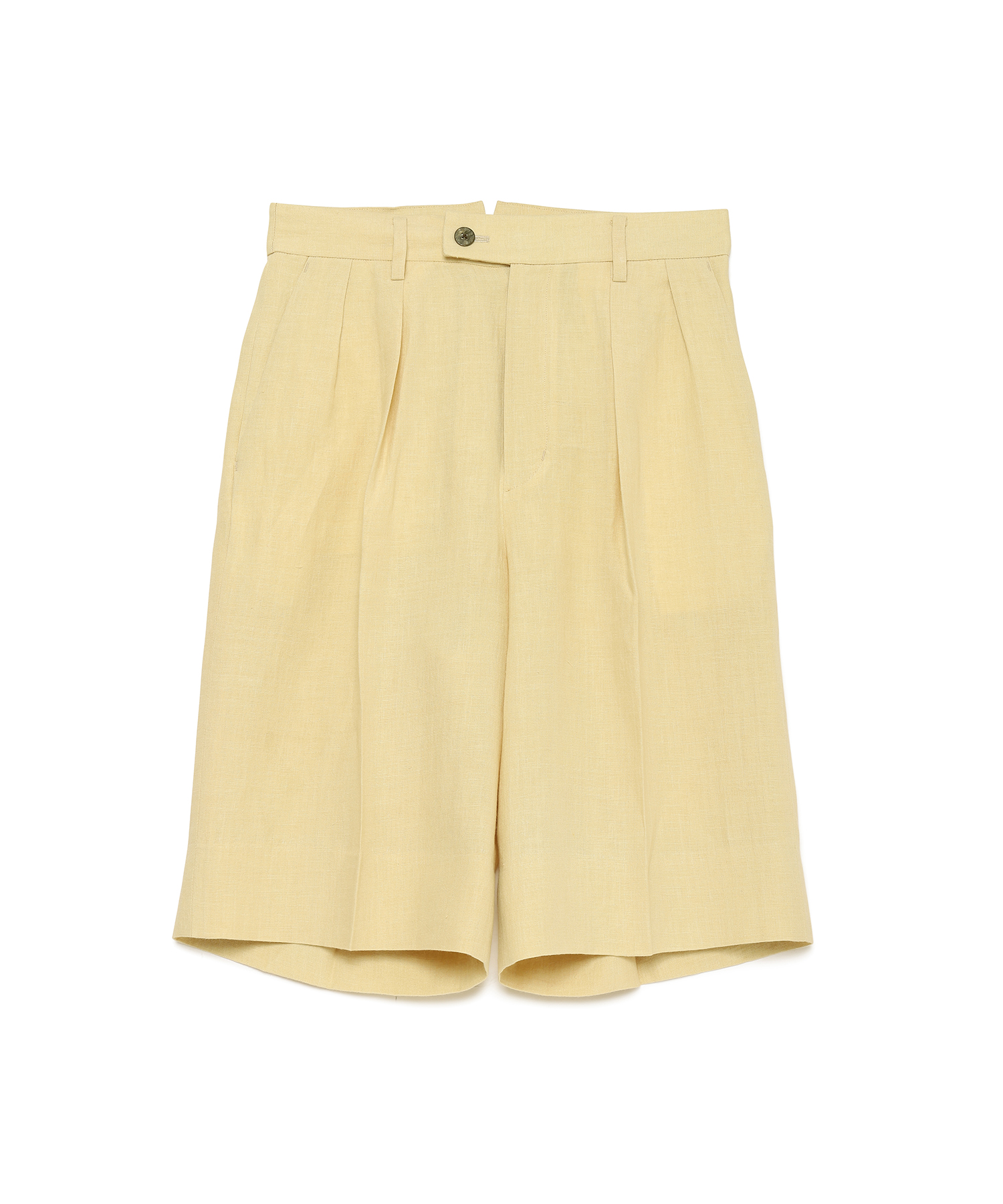 SAYAKA DAVIS (サヤカデイヴィス) Two-Tuck Shorts BEIGE/27 サイズ:0,01 ショートパンツ レディース