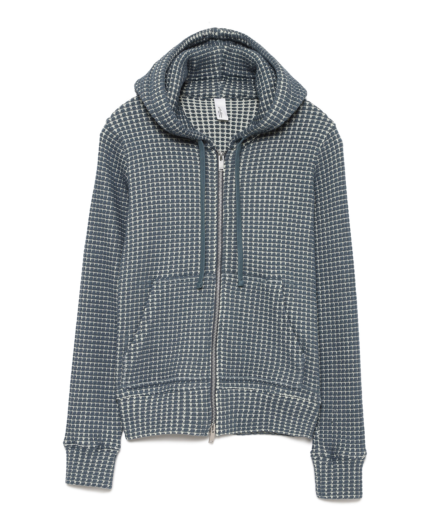 【公式】SEAGREEN (シーグリーン) BIG WAFFLE HOODIE BLUE/73 サイズ:01,02,03 パーカー・スウェット レディース