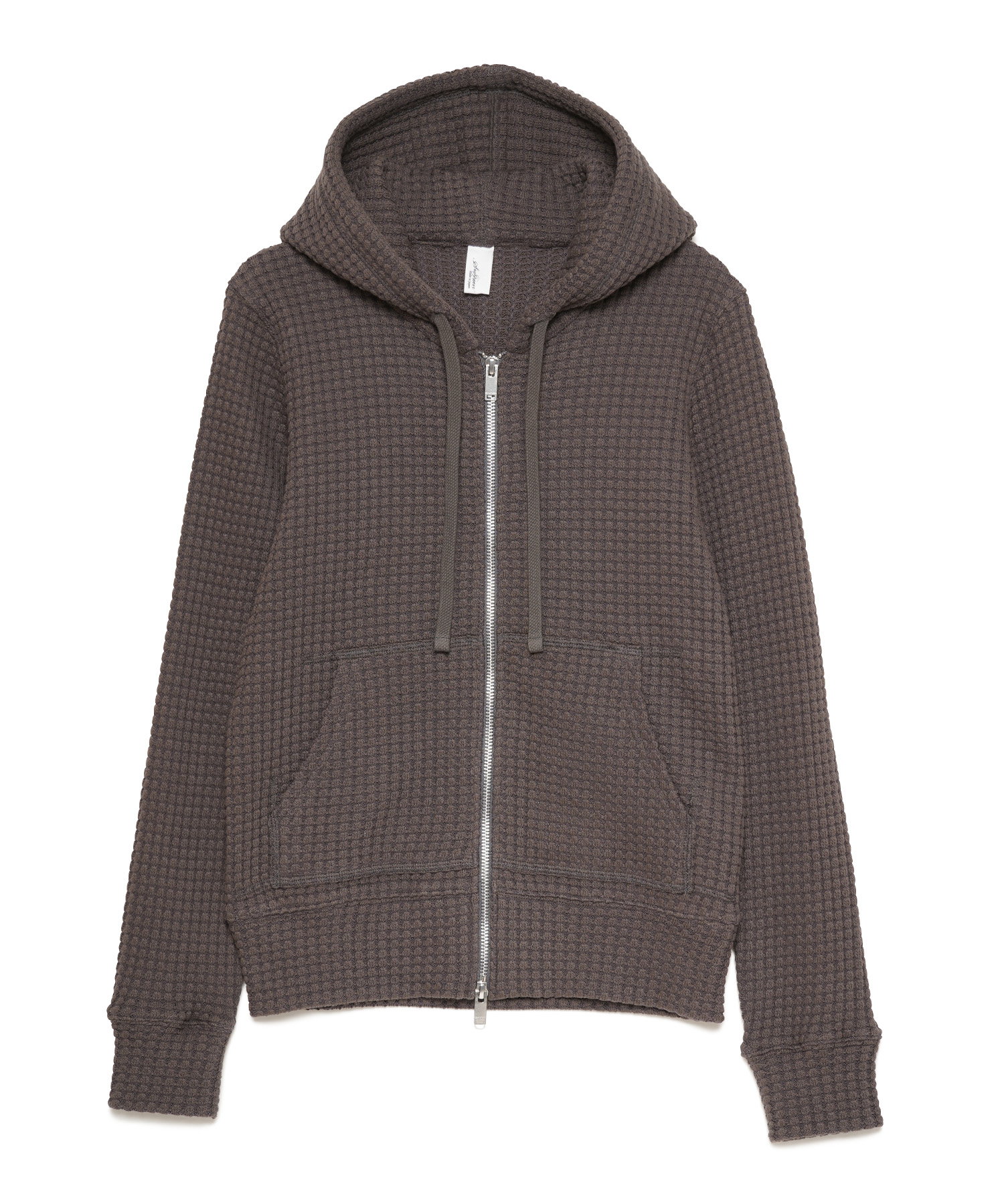 【公式】SEAGREEN (シーグリーン) BIG WAFFLE HOODIE GRAY/07 サイズ:01,02,03 パーカー・スウェット レディース