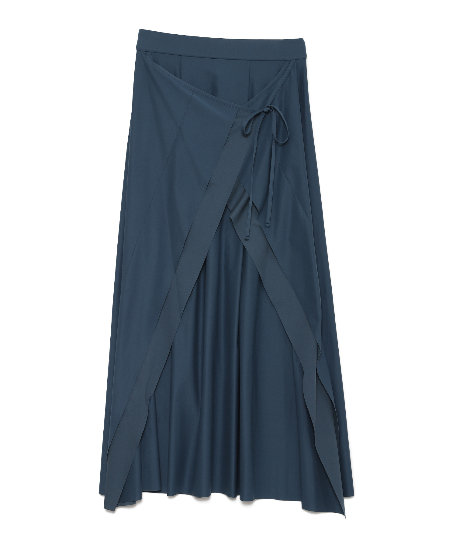 【公式】SEAGREEN (シーグリーン) CUT OFF CUT SEW skirt BLUE/73 サイズ:01,02,03 ロングスカート レディース