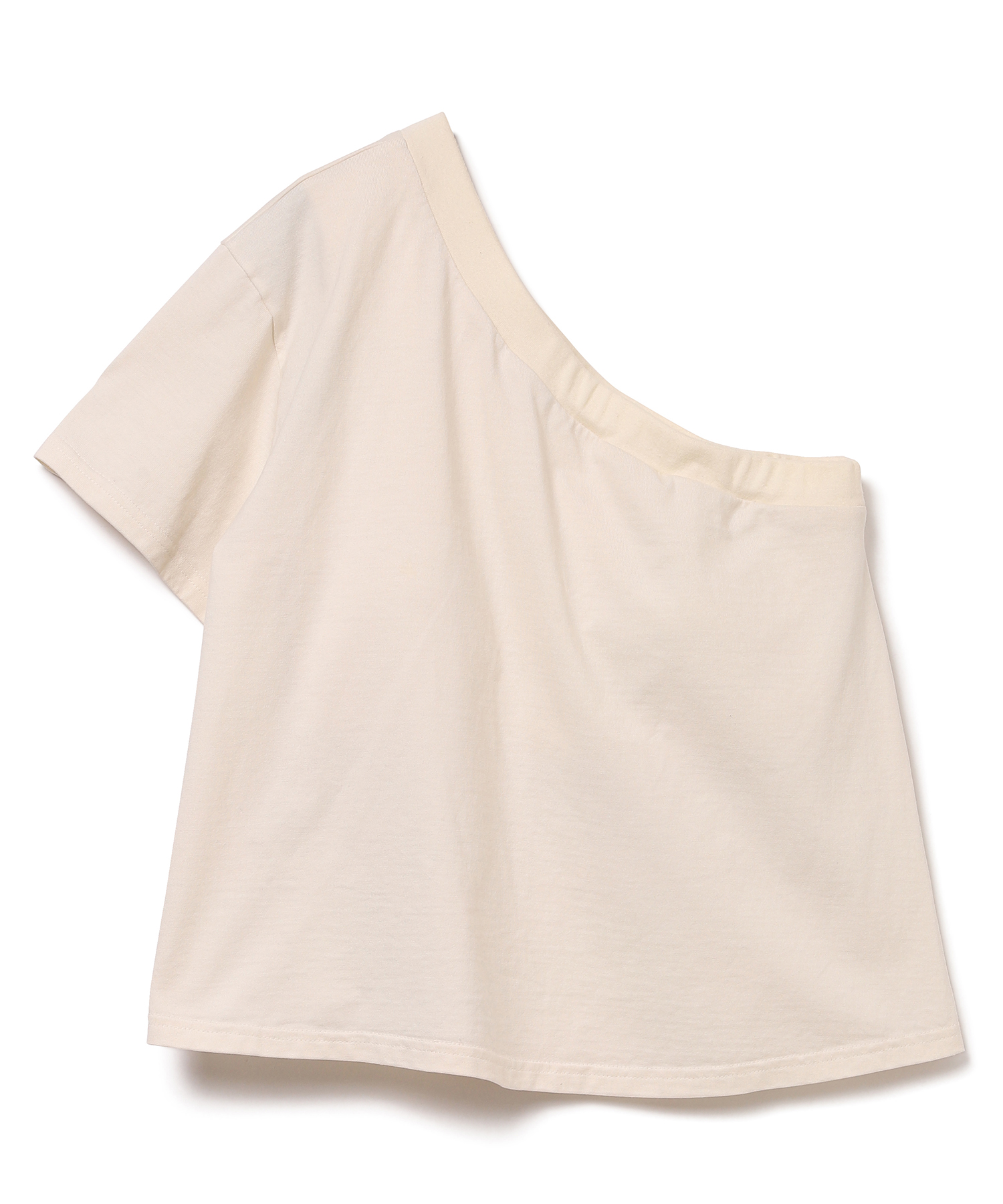 【公式】SEAGREEN (シーグリーン) JURI×Seagreen カップinワンショルダーTOPS WHITE/10 サイズ:01,02 Tシャツ・カットソー レディース